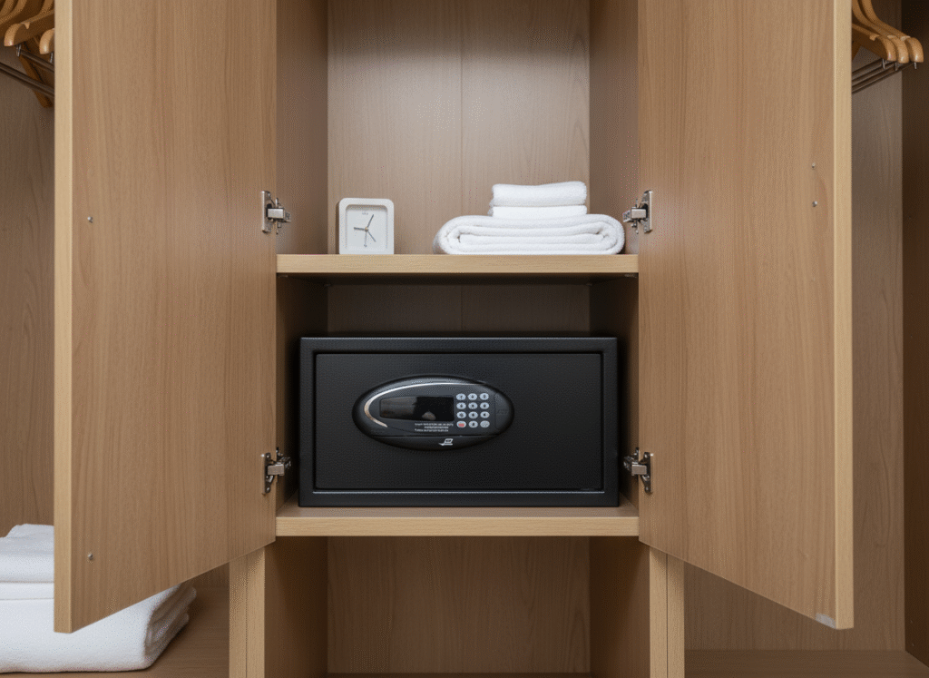 Otel İhtiyaç Listesi: Misafir Memnuniyeti İçin Eksiksiz Satın Alma Rehberi 3 Laptop Tipi Oda Kasasi 429998 1